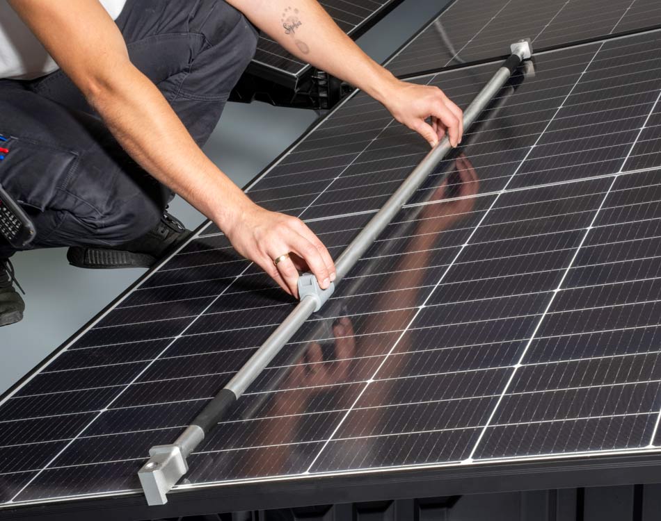 Huber Solarfix Unterkonstruktion